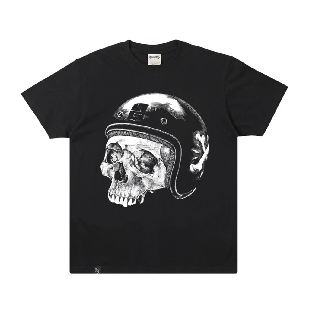 LAWLESS JAKARTA - Garage Skull - Black Tees