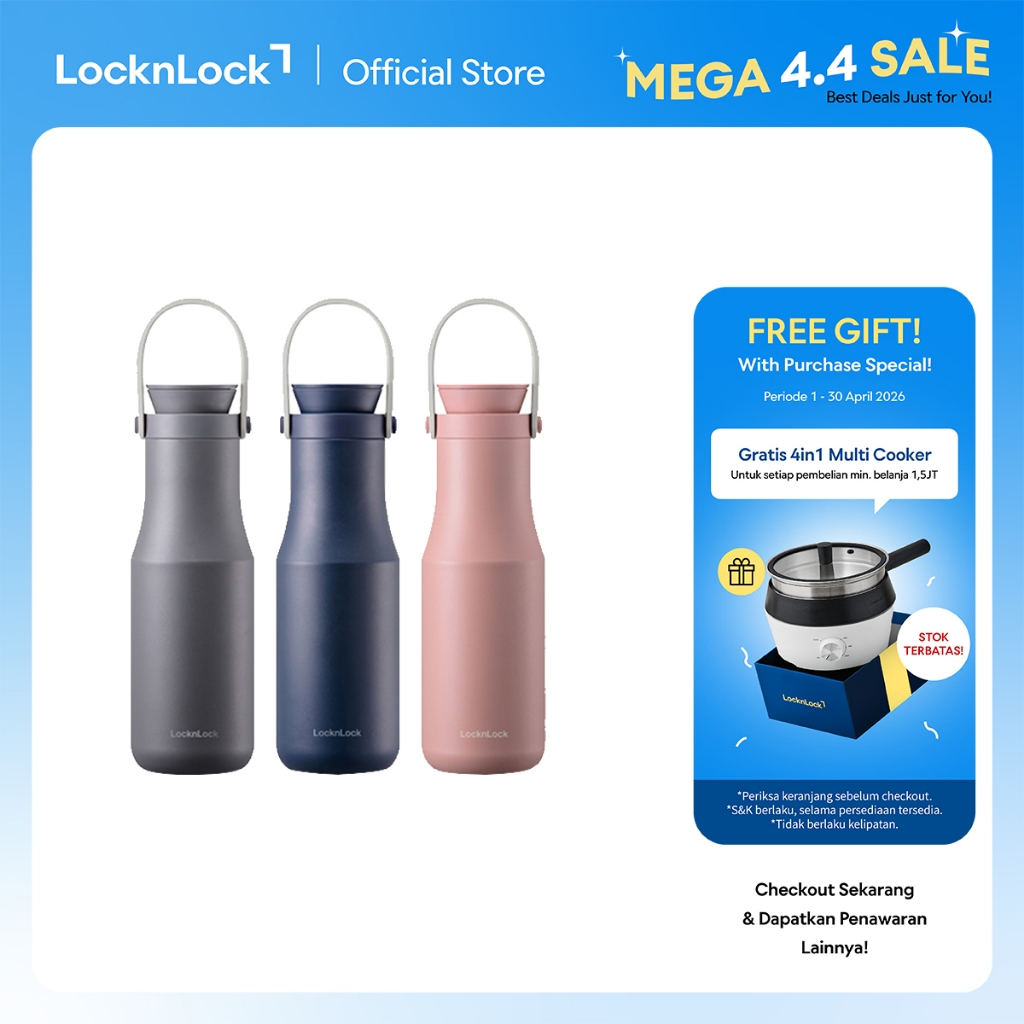 LocknLock Metro Double Tumbler 470ml - LHC4202