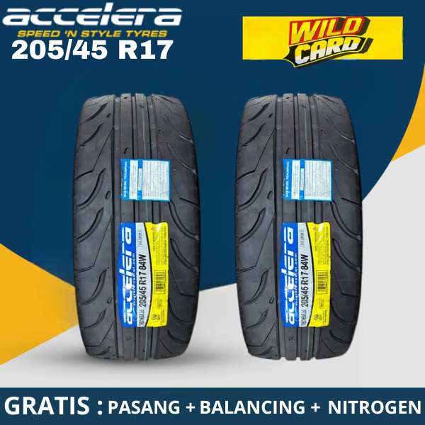 Ban 205 45 r17 semi slick ban mobil 205/45 ring 17 accelera 651 sport