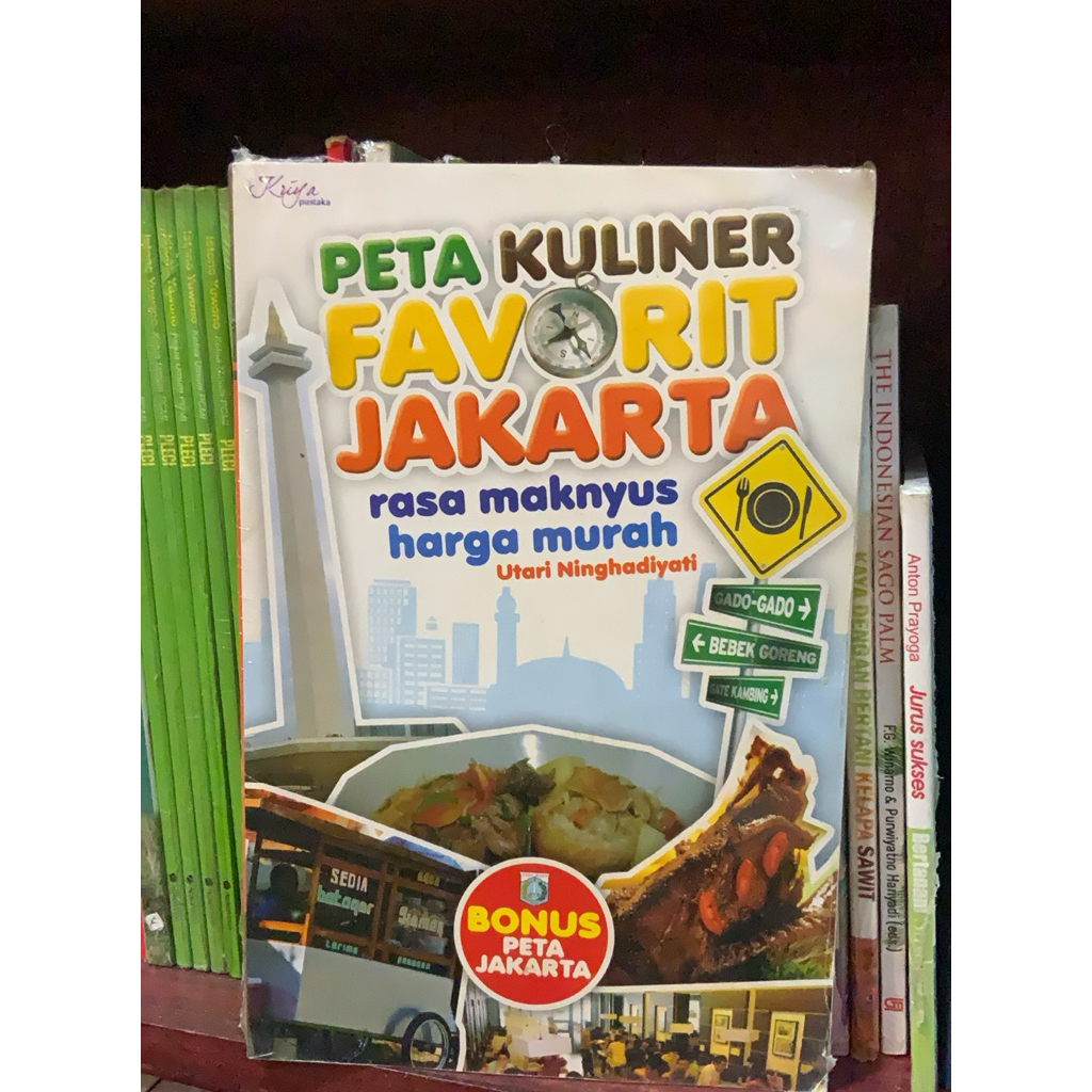 Peta Kuliner Favorit Jakarta - Buku Kuliner