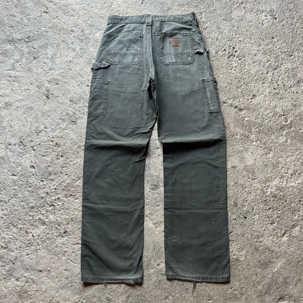 CARHARTT CARPENTER MOSS GREEN PANTS
