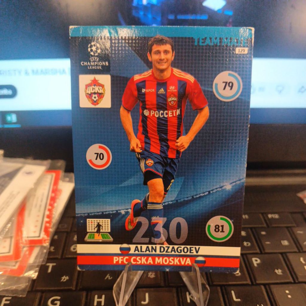 kartu bola panini xl adrenalyn ucl 2014/2015 CSKA Moscow
