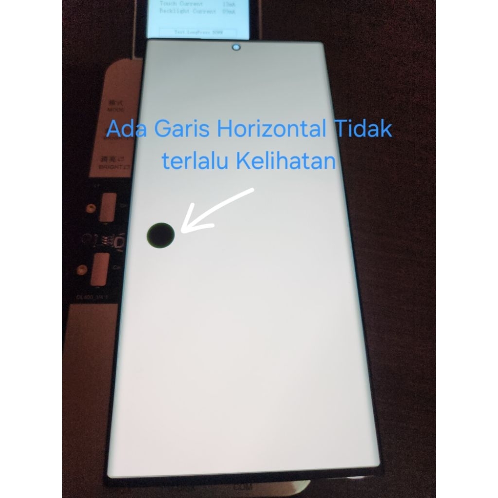 lcd Samsung S23 ultra Original Copotan 0270 Mulus Minus tompel