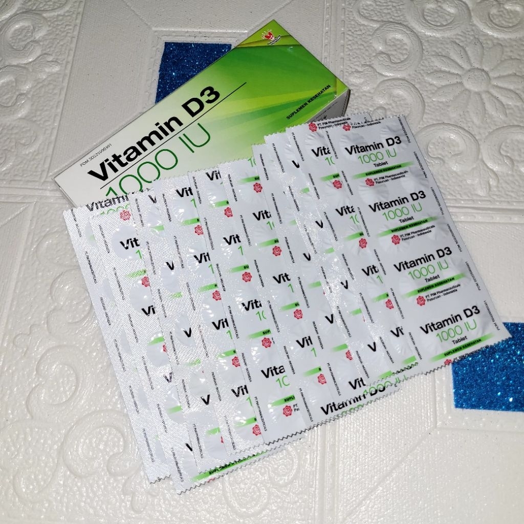 Vitamin D3 1000 IU box PIM