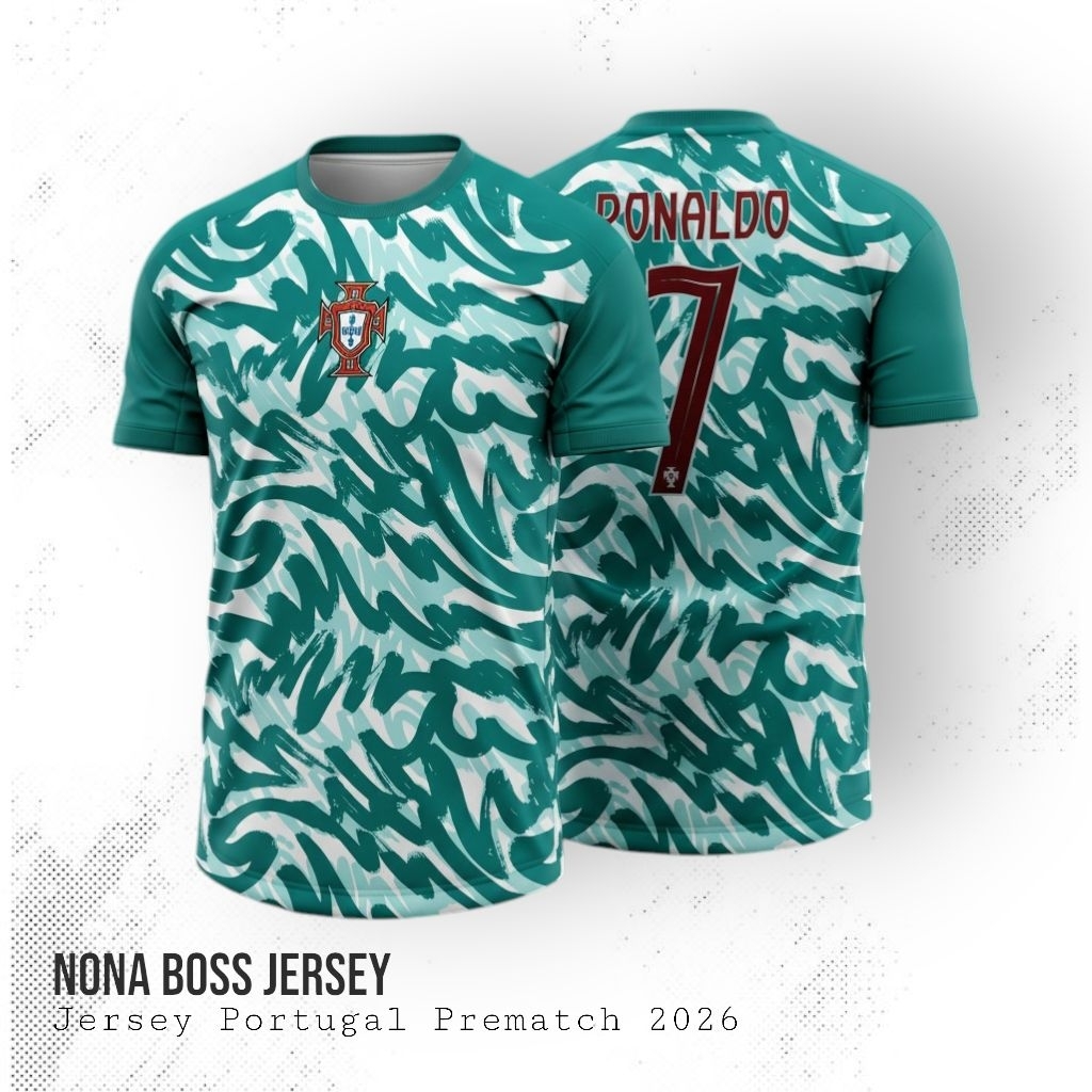 JERSEY PORTUGAL PREMATCH 2026 | BAHAN ADEM NYAMAN | S-XXL