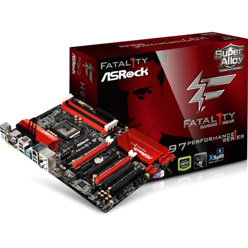 Motherboard ASRock Fatal1ty H97 Killer E2200 | Mainboard Mobo Socket LGA 1150 Gen 4 & 5 DDR3