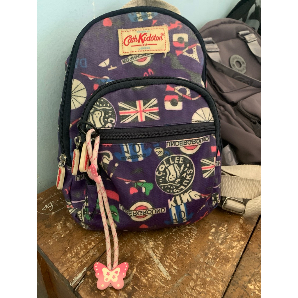 Tas Wanita Chibao 3 in 1 Motif Gajah - Model Ransel Selempang Jinjing