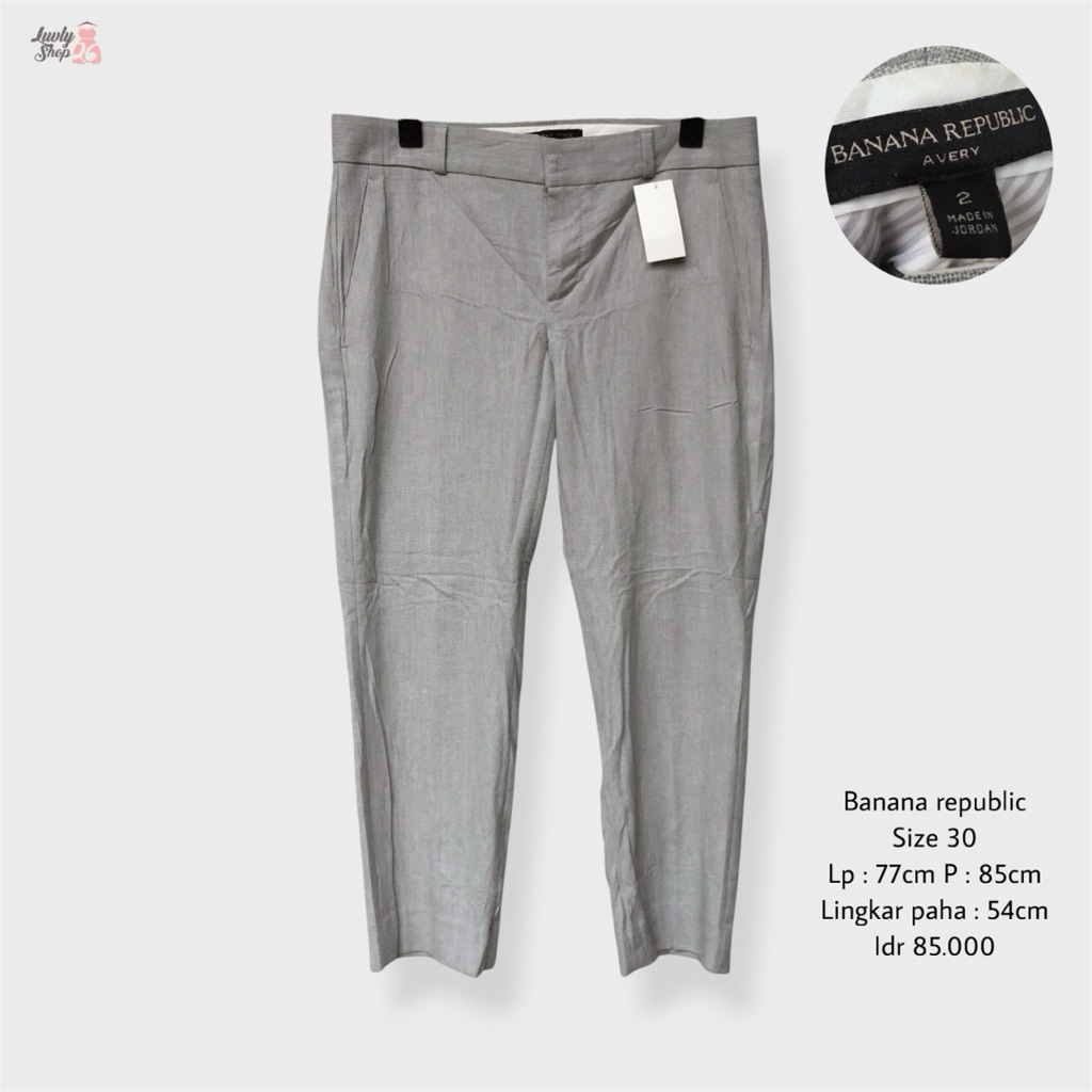 banana republic celana kerja
