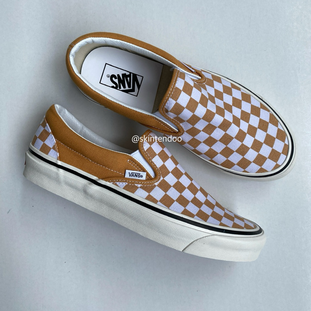 SEPATU VANS SLIP ON CHECKERBOARD 98 DX ORIGINAL