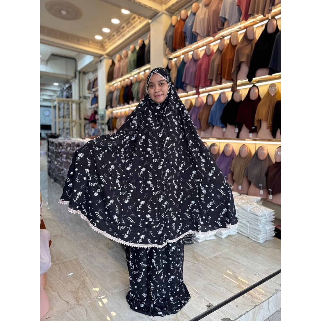 MUKENAH RAYON MOTIF RENDA/MUKENA RAYON MOTIF RENDA/MUKENAH RENDA/MUKENAH/MUKENA