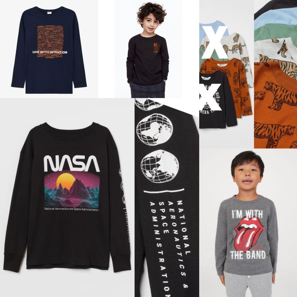 Kaos anak laki laki hm