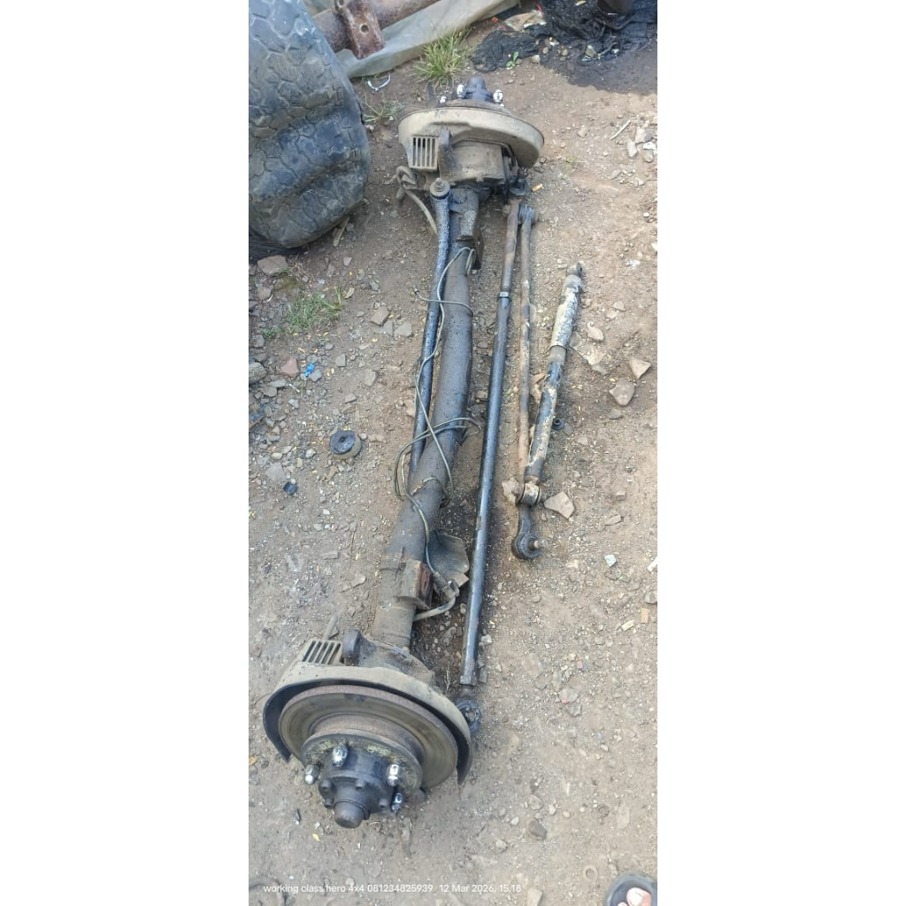 gardan depan daihatsu feroza copotan,set srumbung,disk