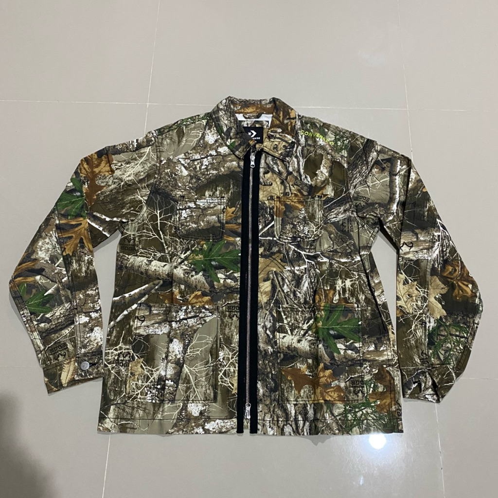 Converse x Realtree Full Print Jacket Camouflage BNWT