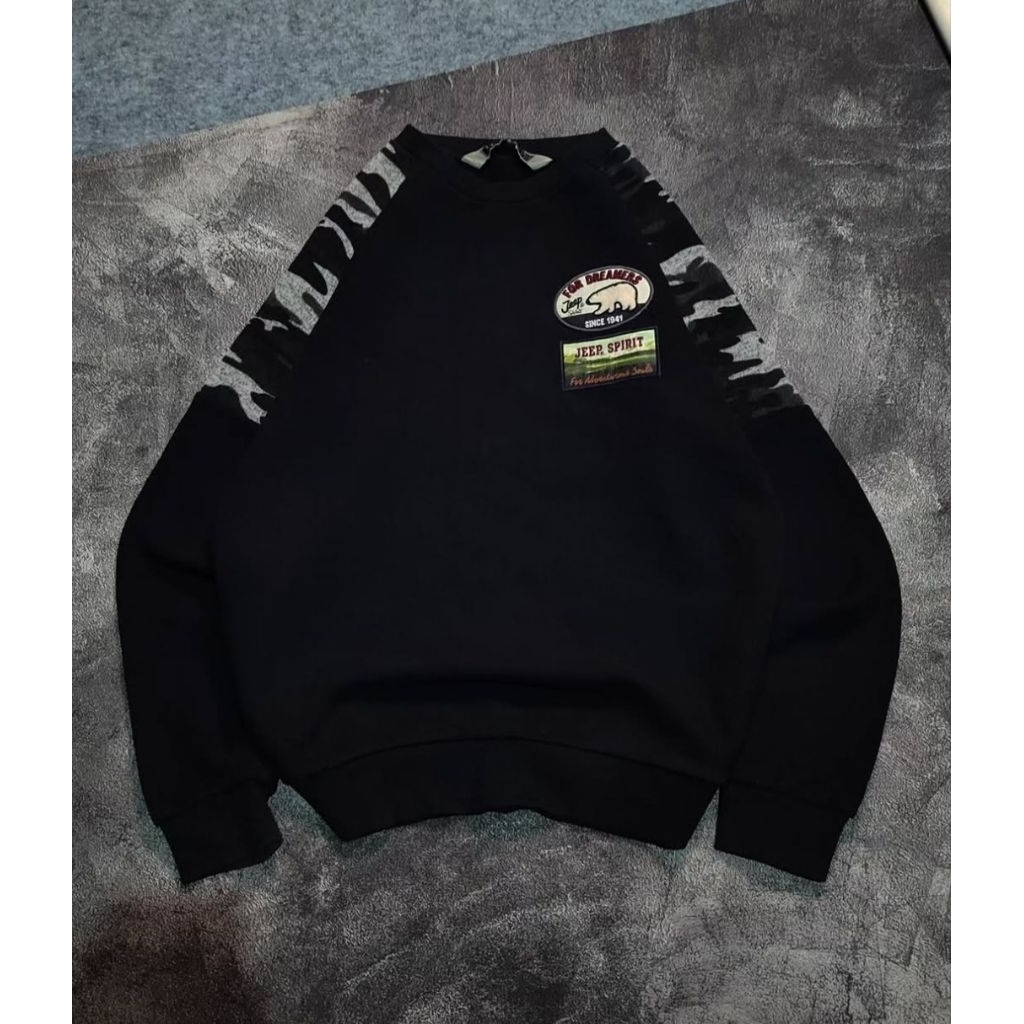 Crewneck Jeep Spirit Black