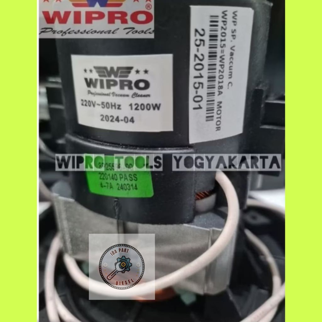 Wipro Dinamo vacum wp2015/wp2018/Dinamo vacum clener