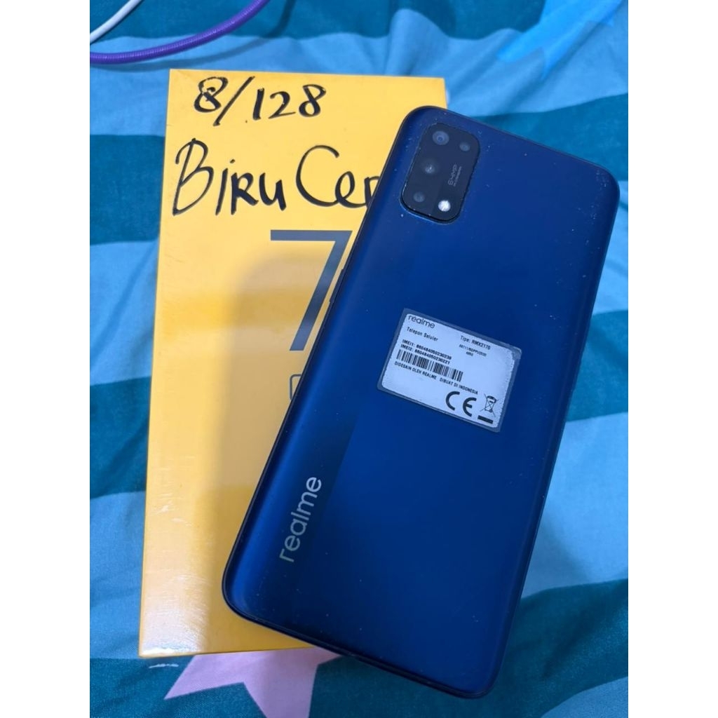 Realme 7 pro Ram 8/128  mulus istimewa nominus