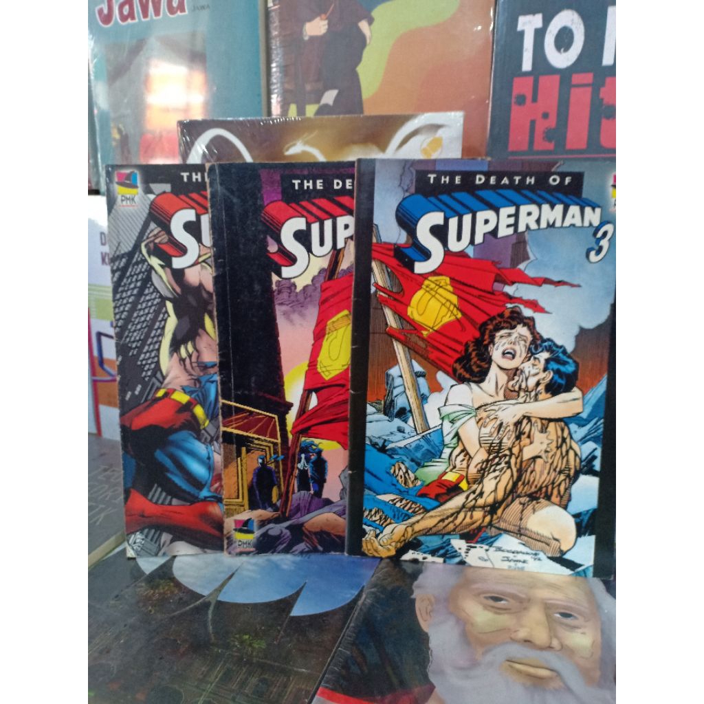 Komik PMK superhero- THE DEATH OF SUPERMAN 1-3