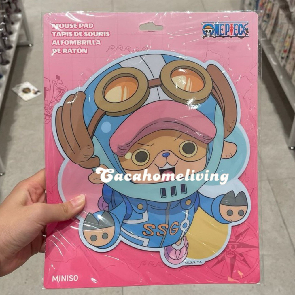Miniso x One Piece - Mouse Pad / Tatakan Mouse One Piece Collection (Luffy / Chopper)