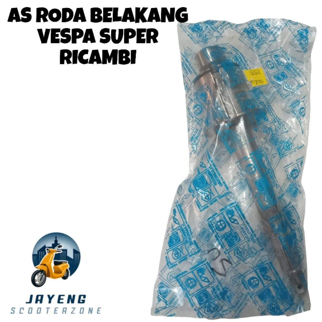 RICAMBI As Roda Belakang Vespa Super Sparepart Vespa Aksesoris Vespa Sukucadang Vespa Variasi Vespa