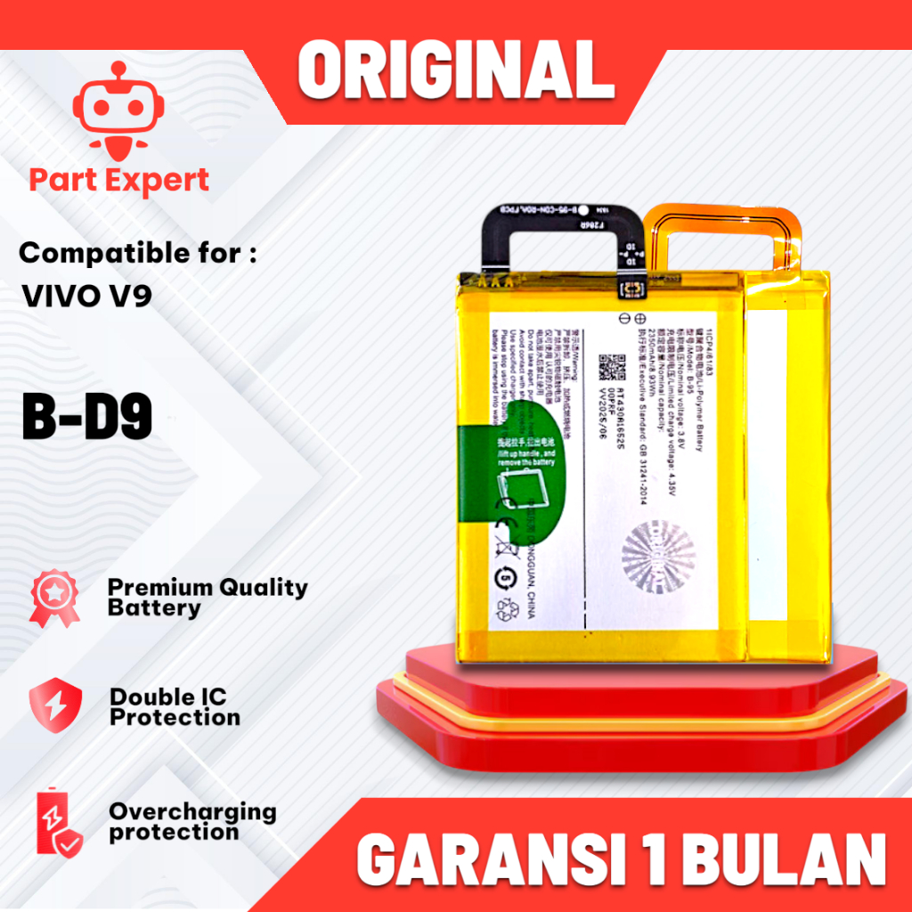 BATERAI VIVO B-D9 V9 ORIGINAL