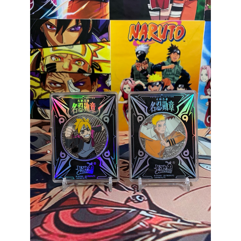 Kartu Naruto Kayou Koin Naruto & Boruto Koleksi Kayou