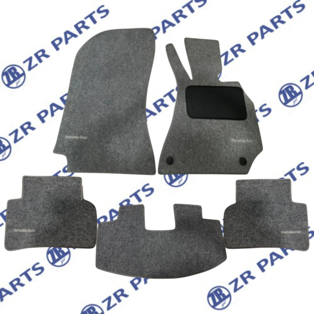 ZR  Karpet Interior Mercedes Benz E-Class W212 Beludru Grey Model Ori
