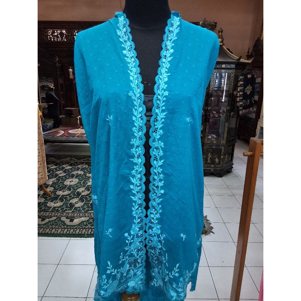 Bahan Kebaya Bordir/Bahan Kebaya Bordir Encim/Bahan Kebaya Encim/Bahan Kebaya Bordir Panjang/Bahan K