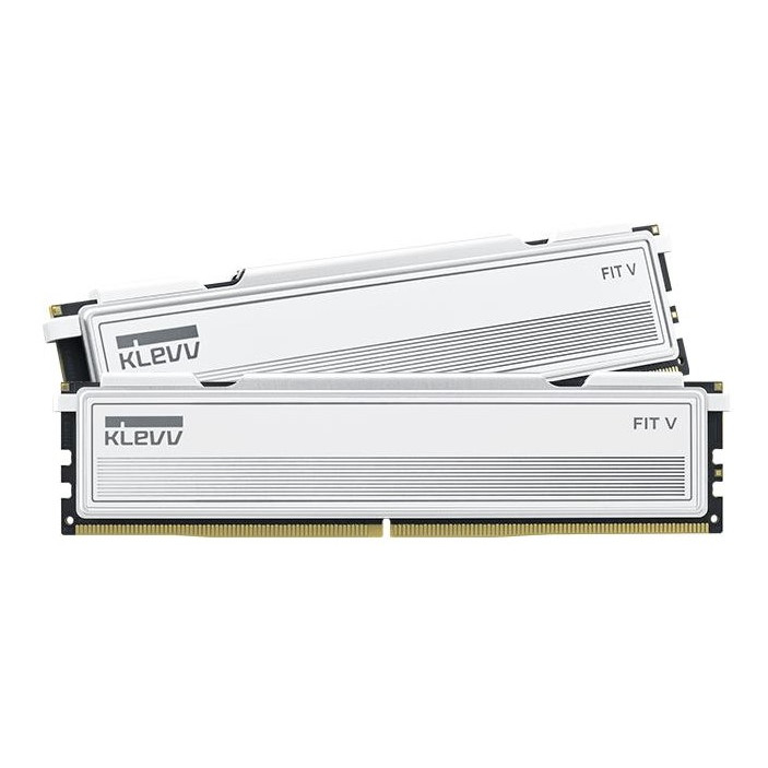 KLEVV FIT V Ceramic White DDR5 PC48000 6000MHz 32GB (2x16GB) / RAM 32GB