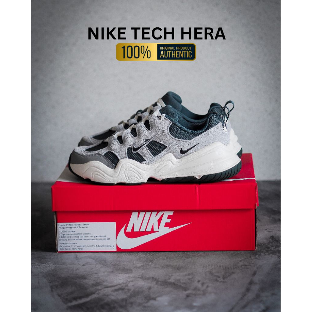 NIKE TECH HERA LIGHT SMOKE GREY