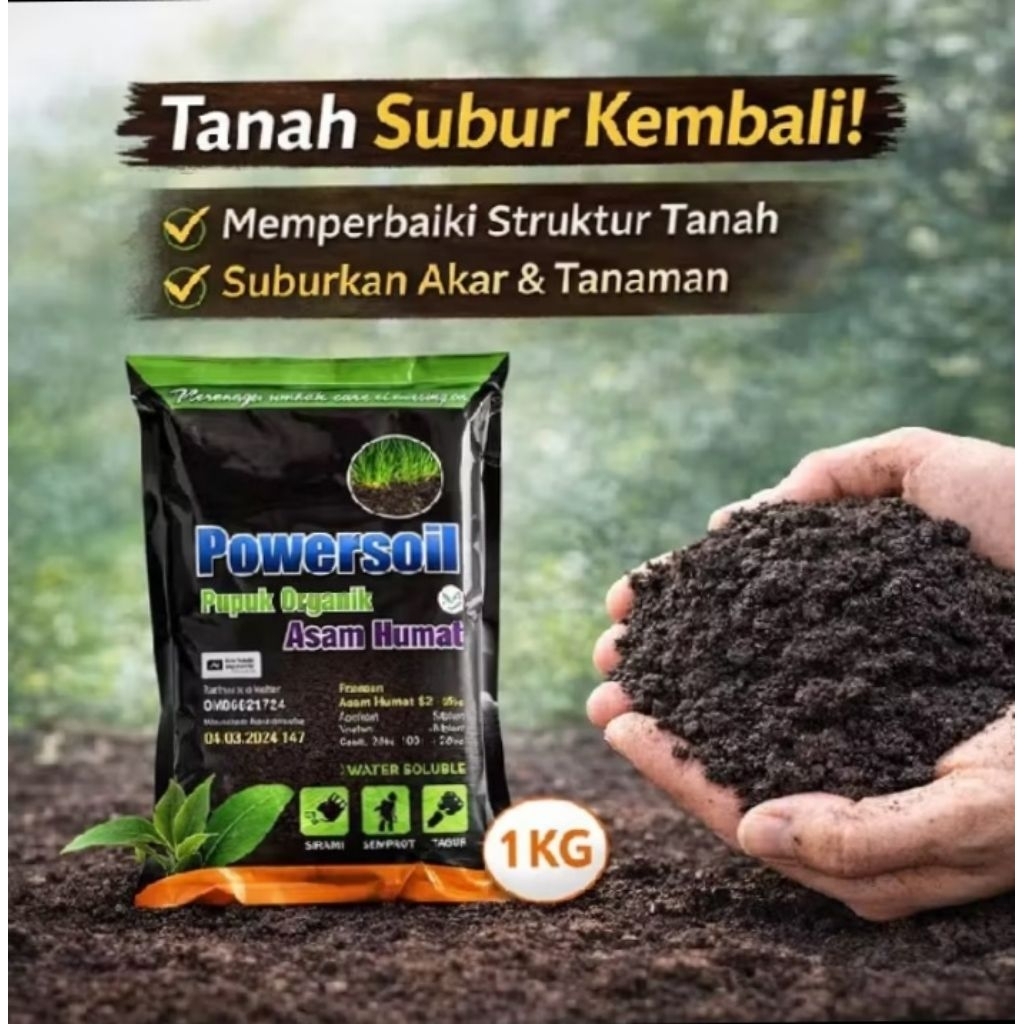 Powersoil Asam Humat 1 Kg