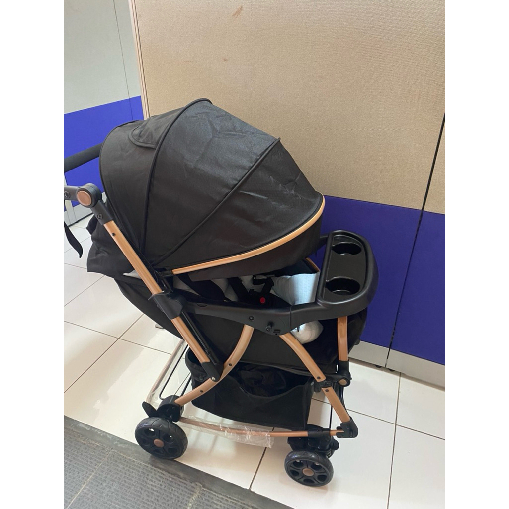 [PRELOVED] NEGO PL Second bekas Stroller Bayi - Pliko Stroller Nevada BS-395R | Stroller Reversible/