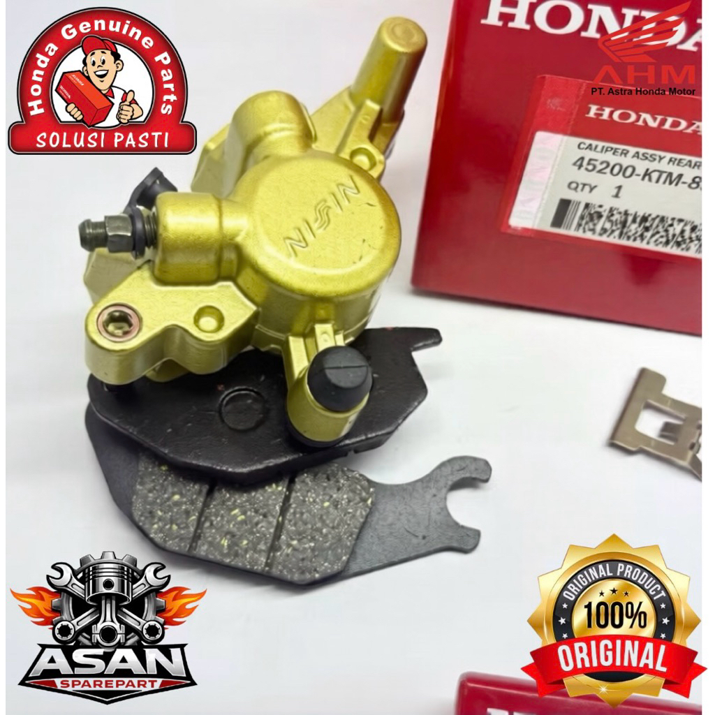 Kaliper Master Rem Cakram Belakang Honda Supra X 125, Blade New 45200-KTM-852