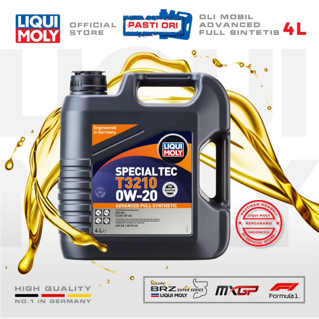 Liqui Moly Special Tec T3210 0W20 4L - Oli Mobil 48342