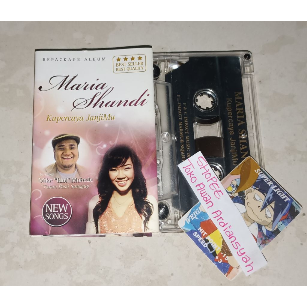 kaset pita maria shandi mike mohede kupercaya janjimu