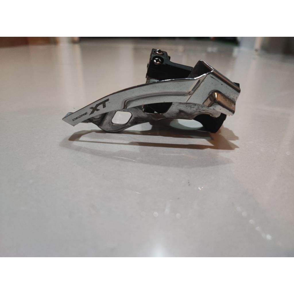 FD sepeda Shimano FD-M780 type DEORE XT  ,Kondisi mulus fungsi normal sesuai foto