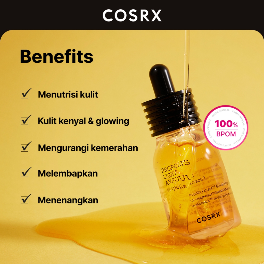 COSRX Full Fit Propolis Light Ampoule, Size - 30 ml