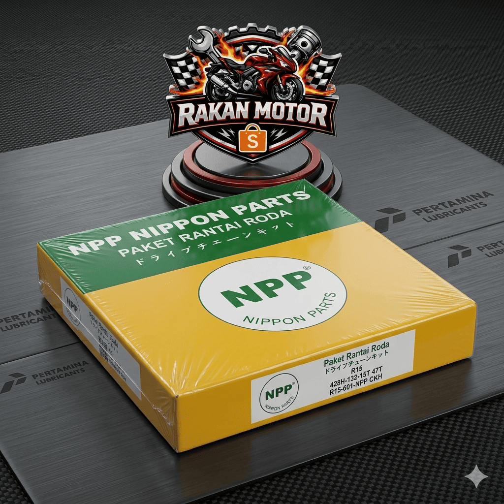 GEAR SET R15 V1/V2/V3 428H-132-15T 47T NPP NIPPON PARTS