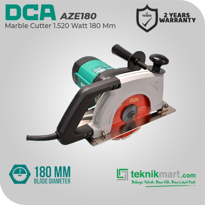 DCA Marble Cutter / Mesin Potong Keramik 1520Watt 180Mm AZE180