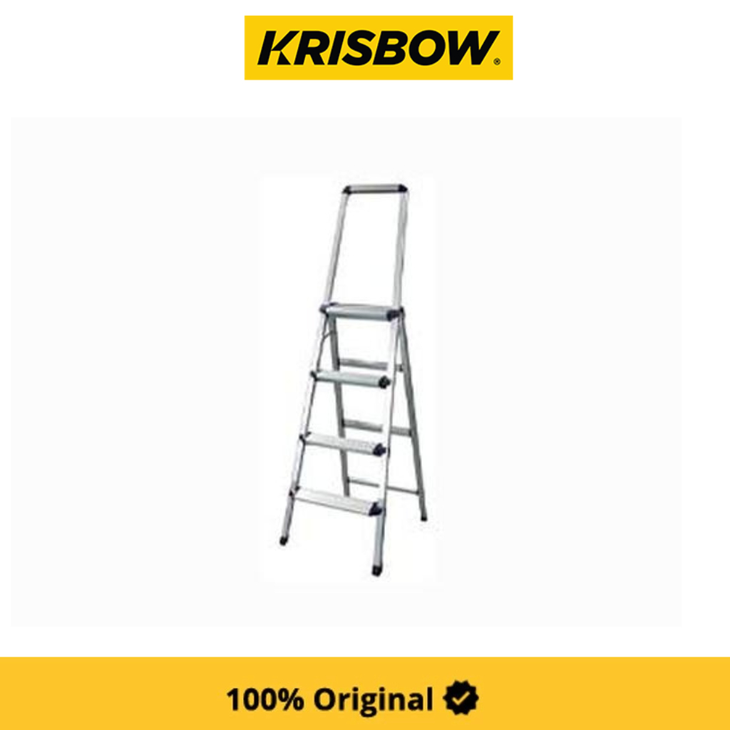 Krisbow Tangga Lipat Aluminium 4 Step