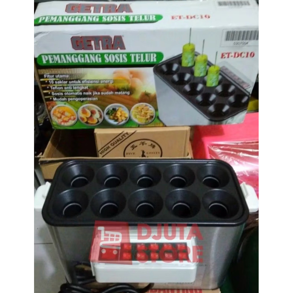MESIN PEMANGGANG SOSIS TELUR GETRA