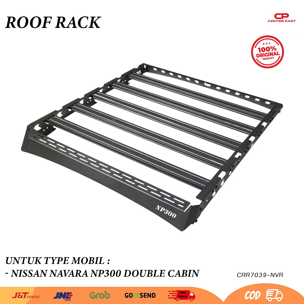 Roof Rack Rak Bagasi Atap Mobil Desain Khusus Nissan Navara Np300 (7039)