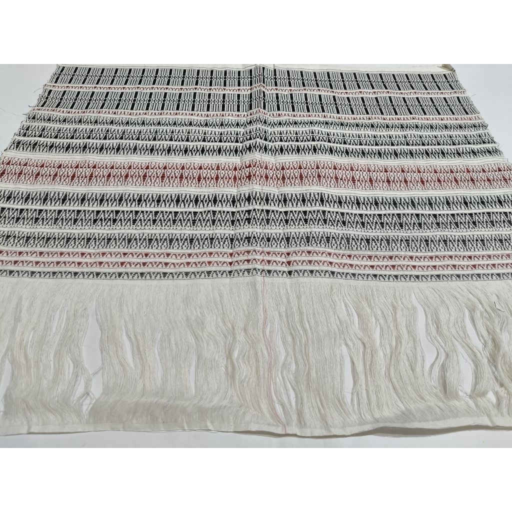 Bahan ulos ragi hidup  kombinasi dress/kemeja etnik batak toba