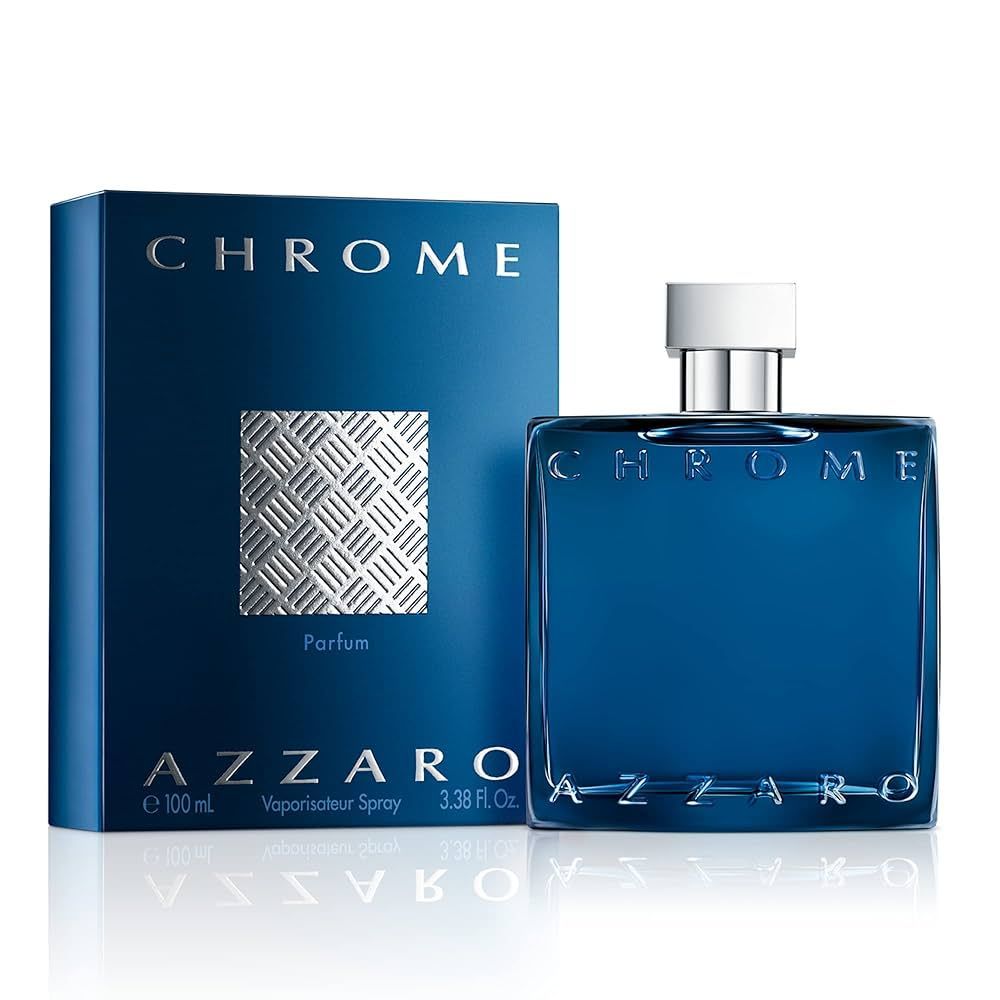 AZZARO CHROME PARFUM 100ML (ORIGINAL & BOX)