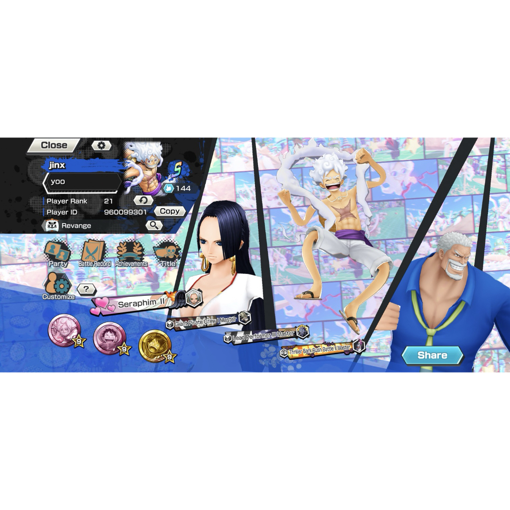 Akun One Piece Bounty Rush 2 Ex (IOS)