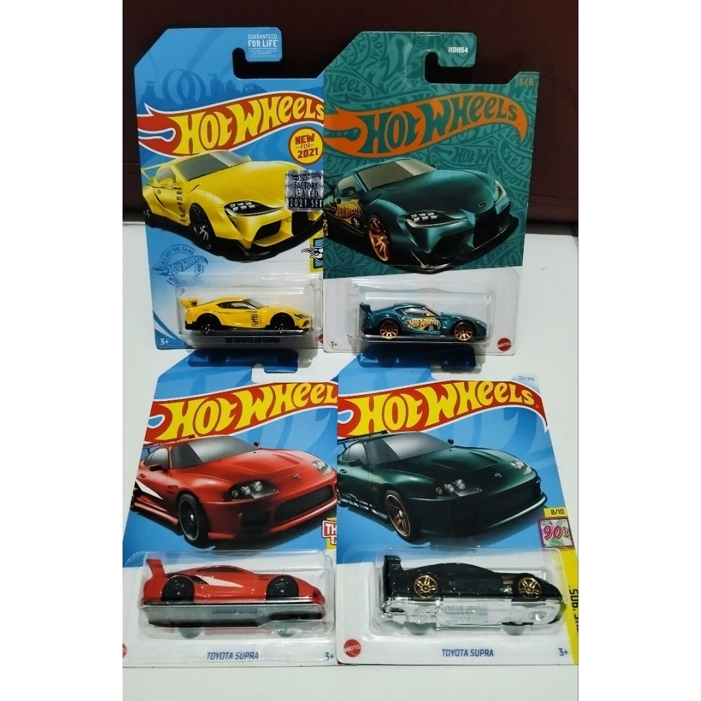 Hotwheels Toyota Supra MK4+MK5 Variation Rare New Sealed