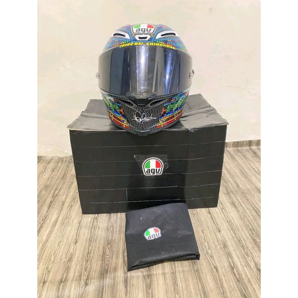 Helm Fullface AGV Pista GPRR 1:1 Wintertest 2018