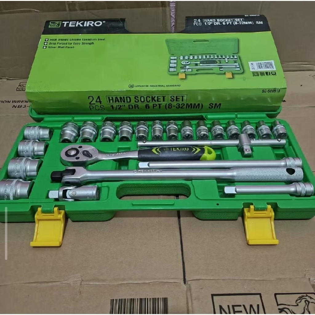Set Kunci Sok 10 Pcs Tekiro 1/2