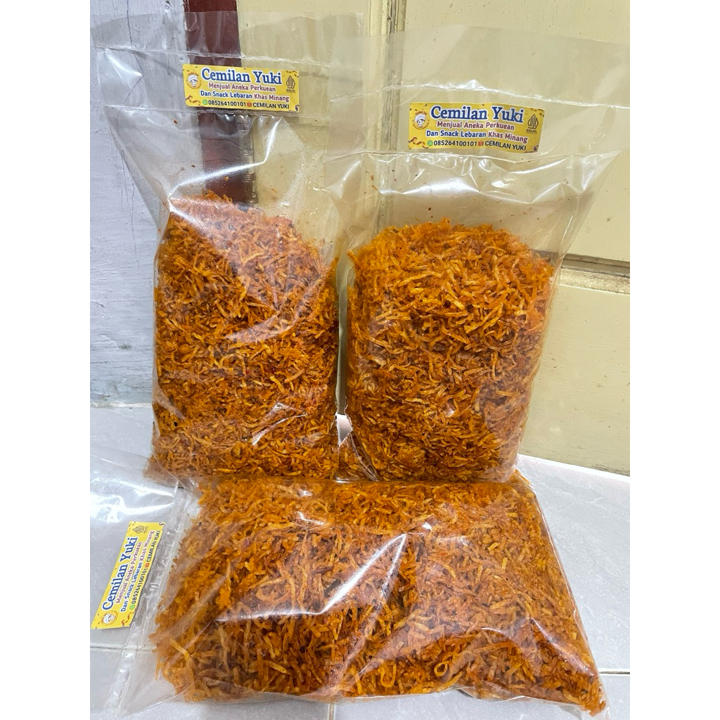 (1KG) KERING KENTANG MUSTOFA PEDAS MANIS- SERUNDENG KENTANG TERMURAH