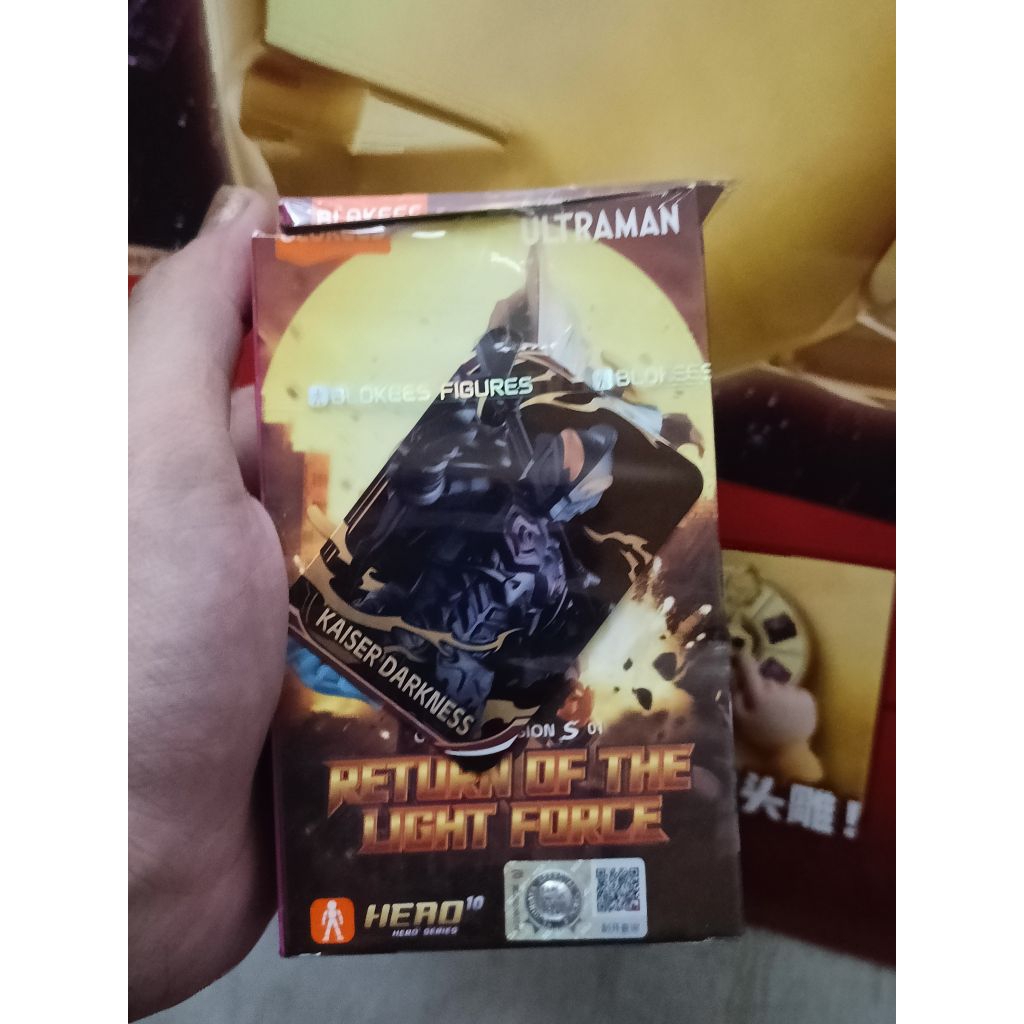 BLOKEES gvs ultraman global Belial kartu belum ke scan