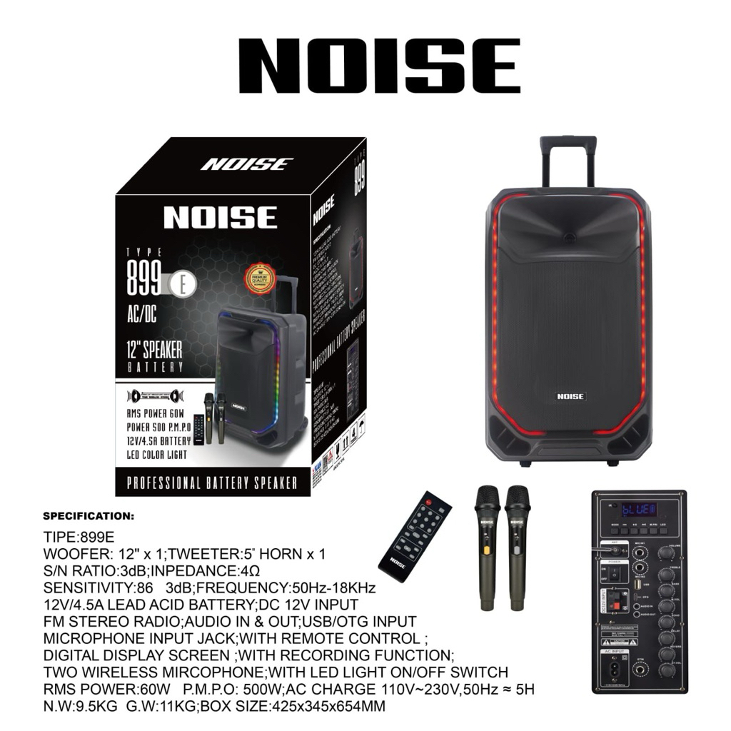 noise 899E Speaker Portable Aktif